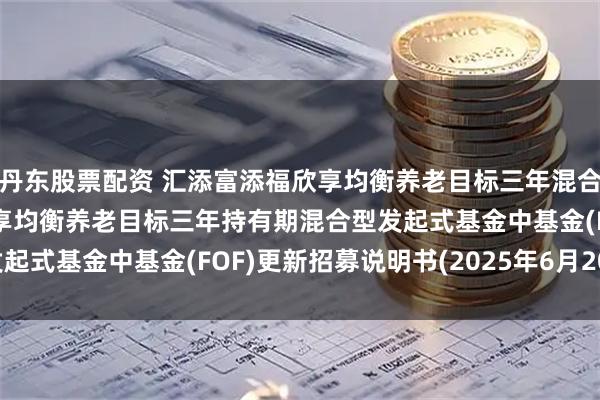 丹东股票配资 汇添富添福欣享均衡养老目标三年混合(FOF: 汇添富添福欣享均衡养老目标三年持有期混合型发起式基金中基金(FOF)更新招募说明书(2025年6月20日更新)