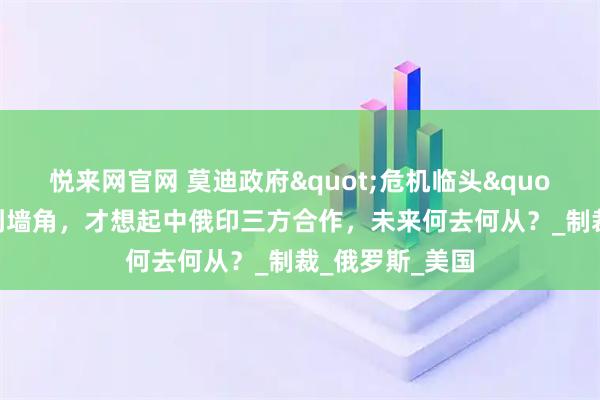 悦来网官网 莫迪政府"危机临头"，印度被逼到墙角，才想起中俄印三方合作，未来何去何从？_制裁_俄罗斯_美国